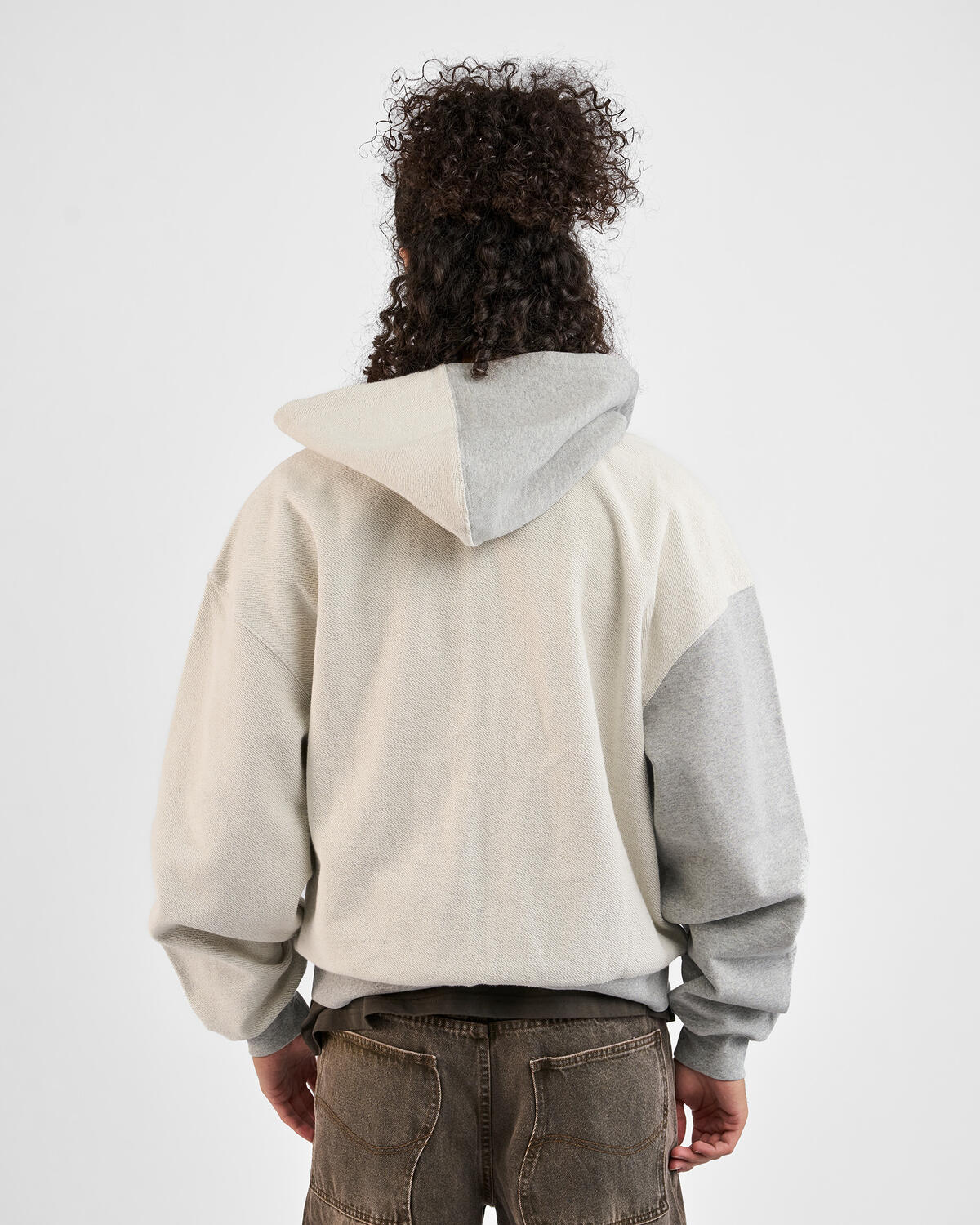 Dime Reverse French Terry Zip Hoodie | DIMEFA259GRY | AFEW STORE